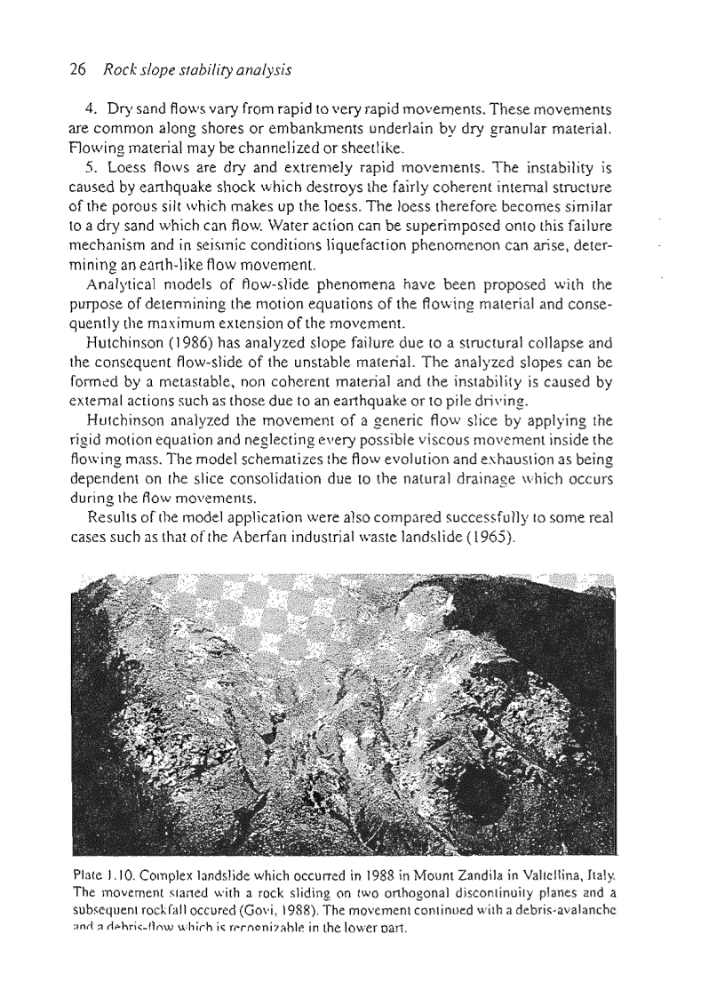 image for page Rock Slope Stability Analysis by Gian Paolo Giani