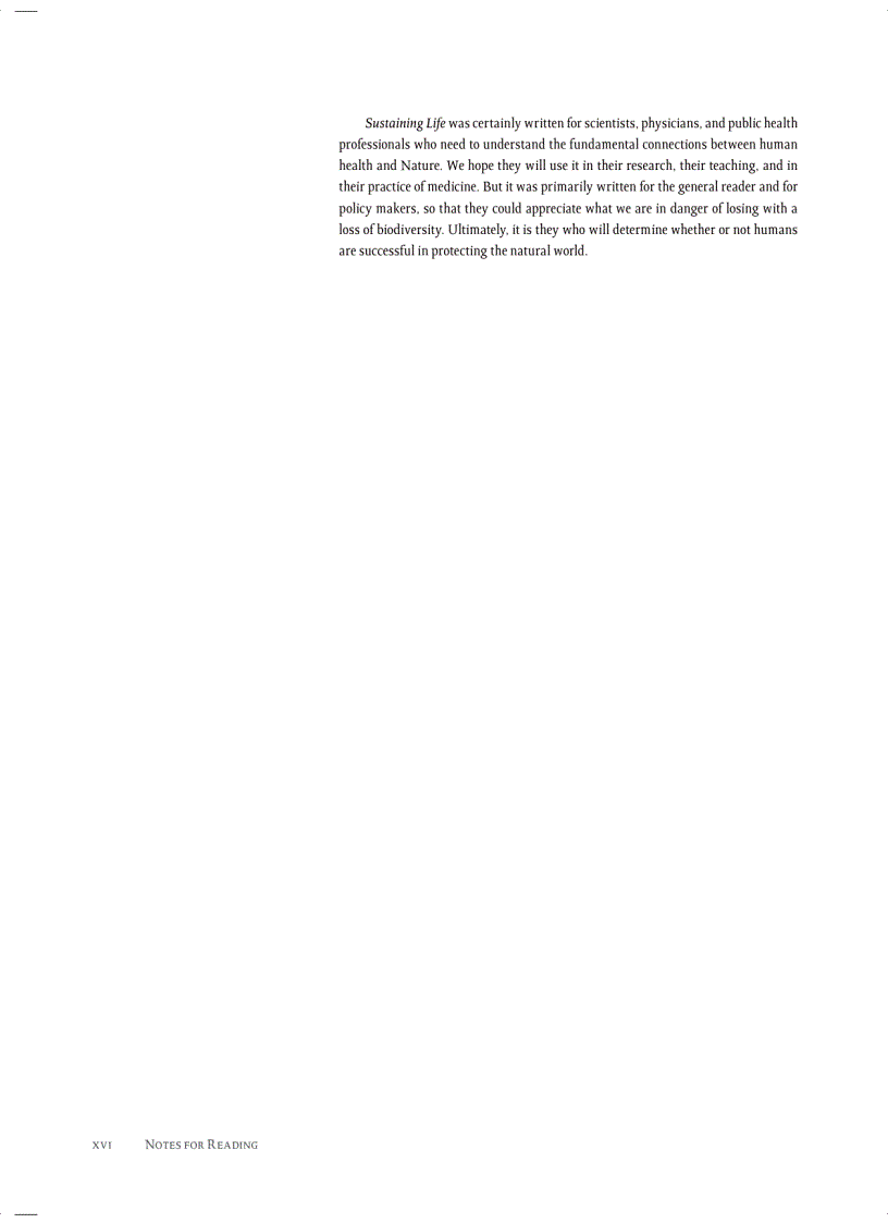 image for page Sustaining Life