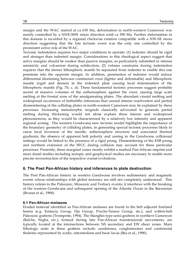 image for page Tectonics