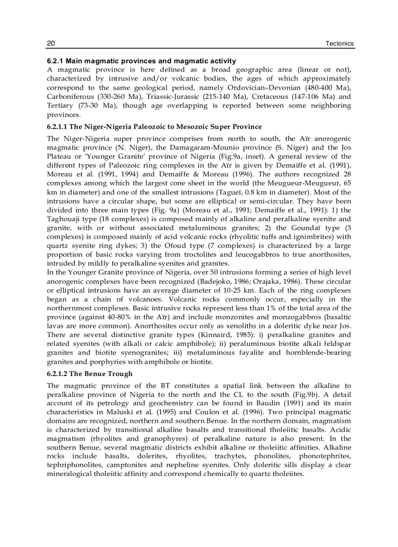 image for page Tectonics