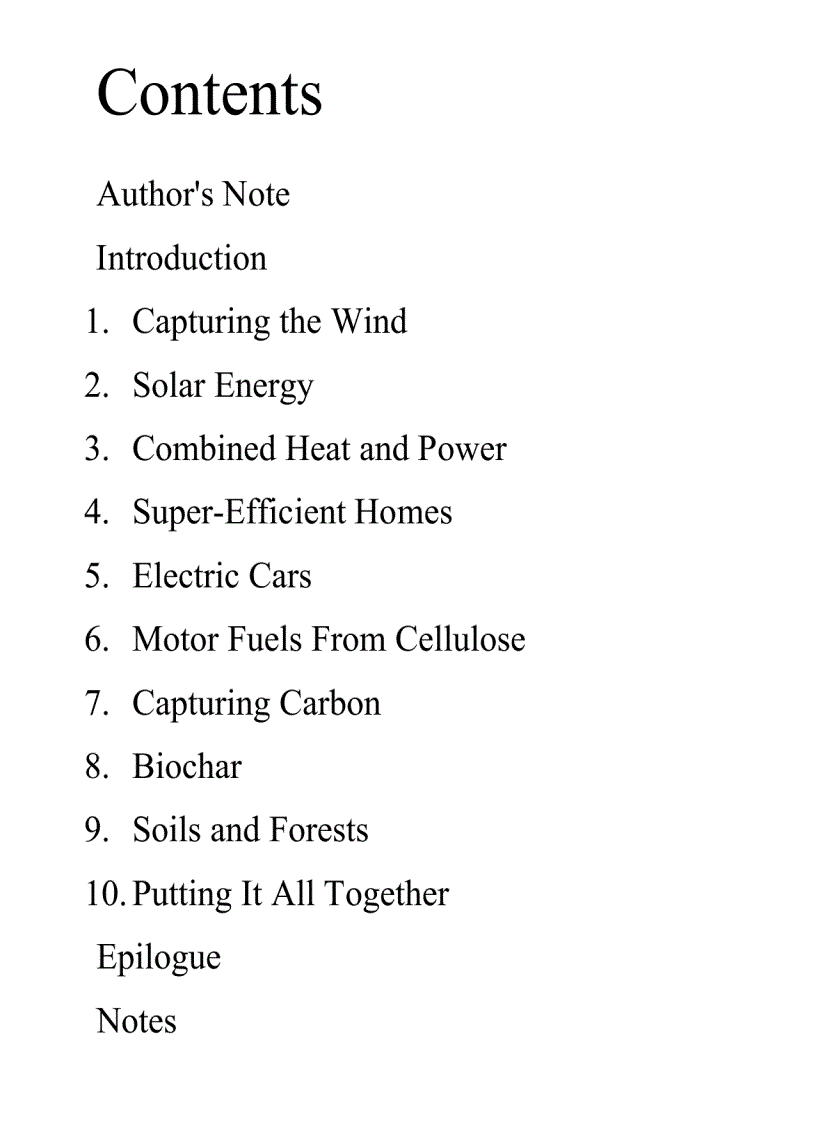 image for page Ten Technologies to Save the Planet