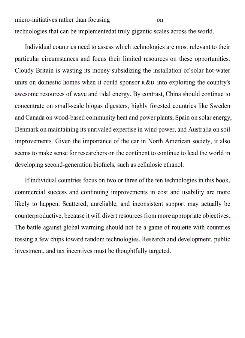 image for page Ten Technologies to Save the Planet