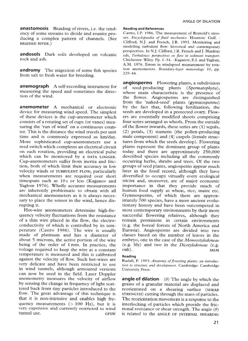 image for page The Dictionary of Physical Geography 3rd Edition