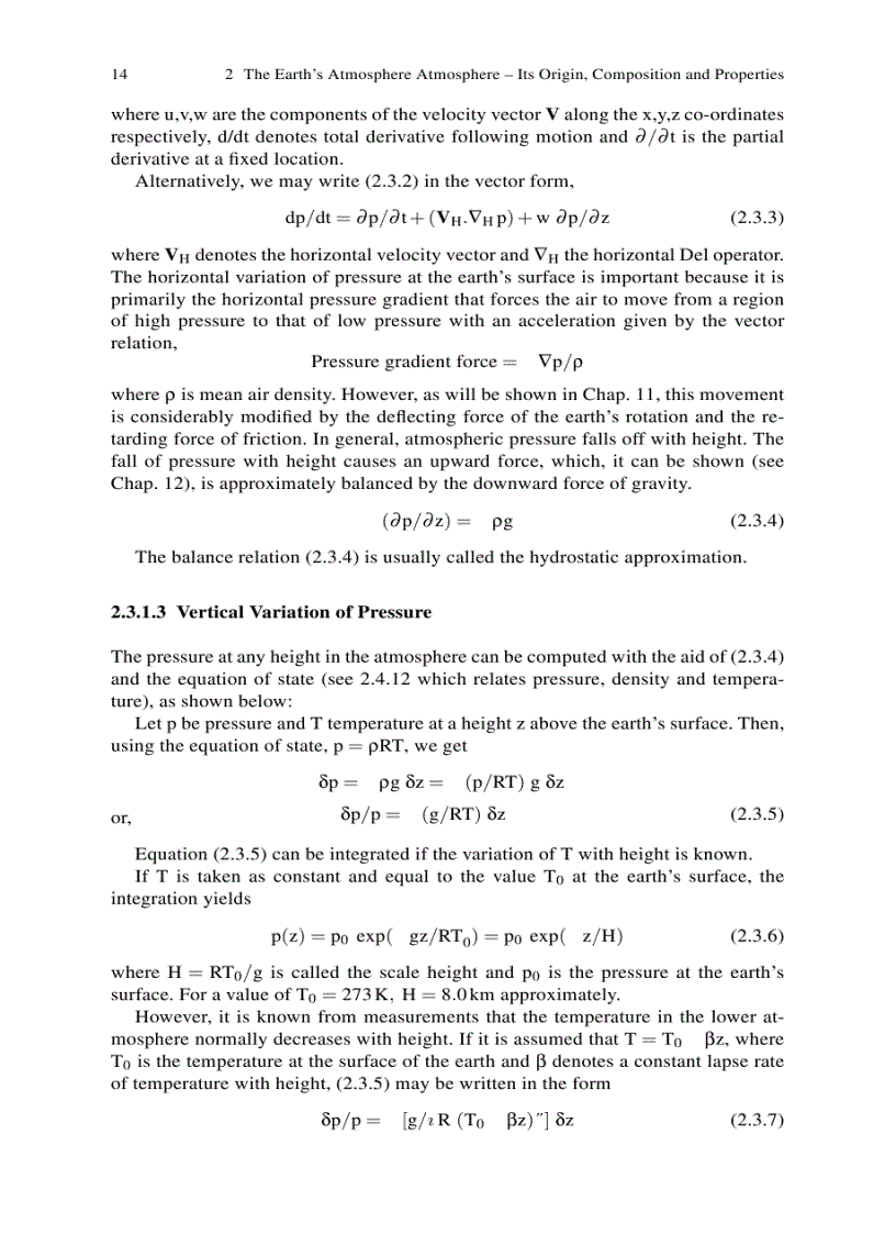 image for page The Earth s Atmosphere Its Physics and Dynamics
