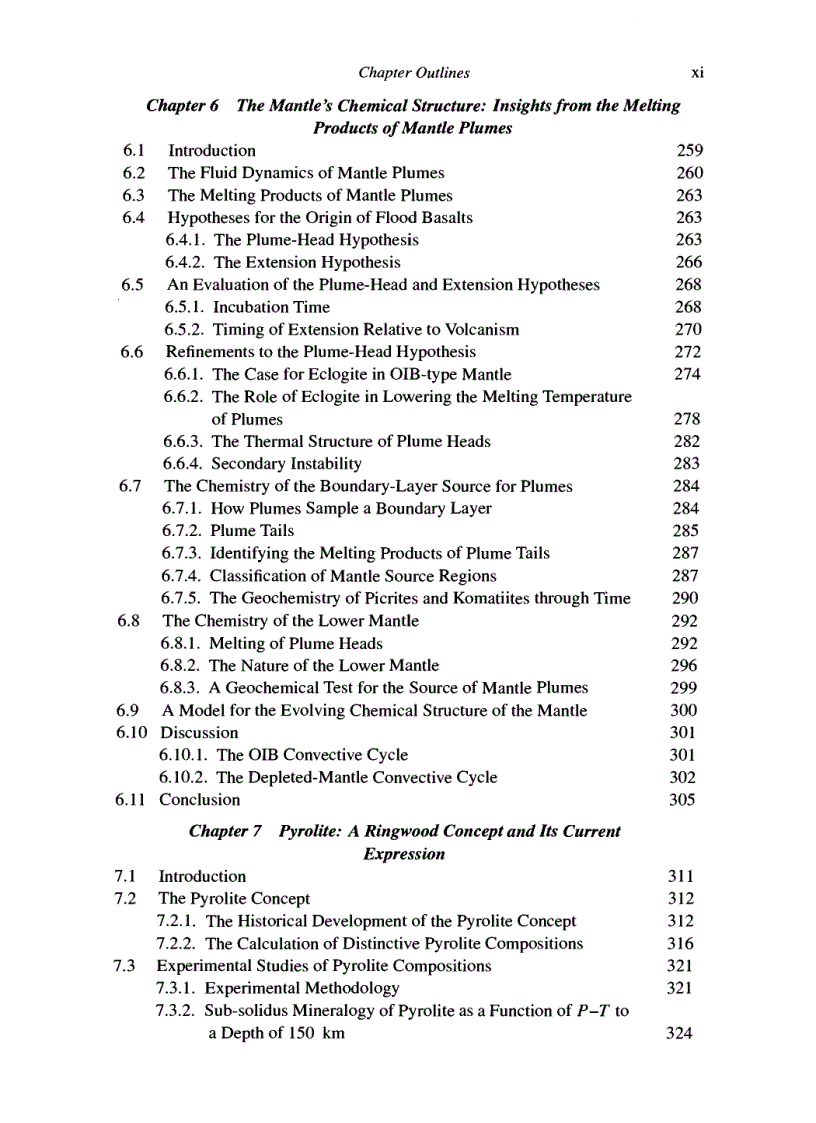 image for page The Earth s Mantle Composition