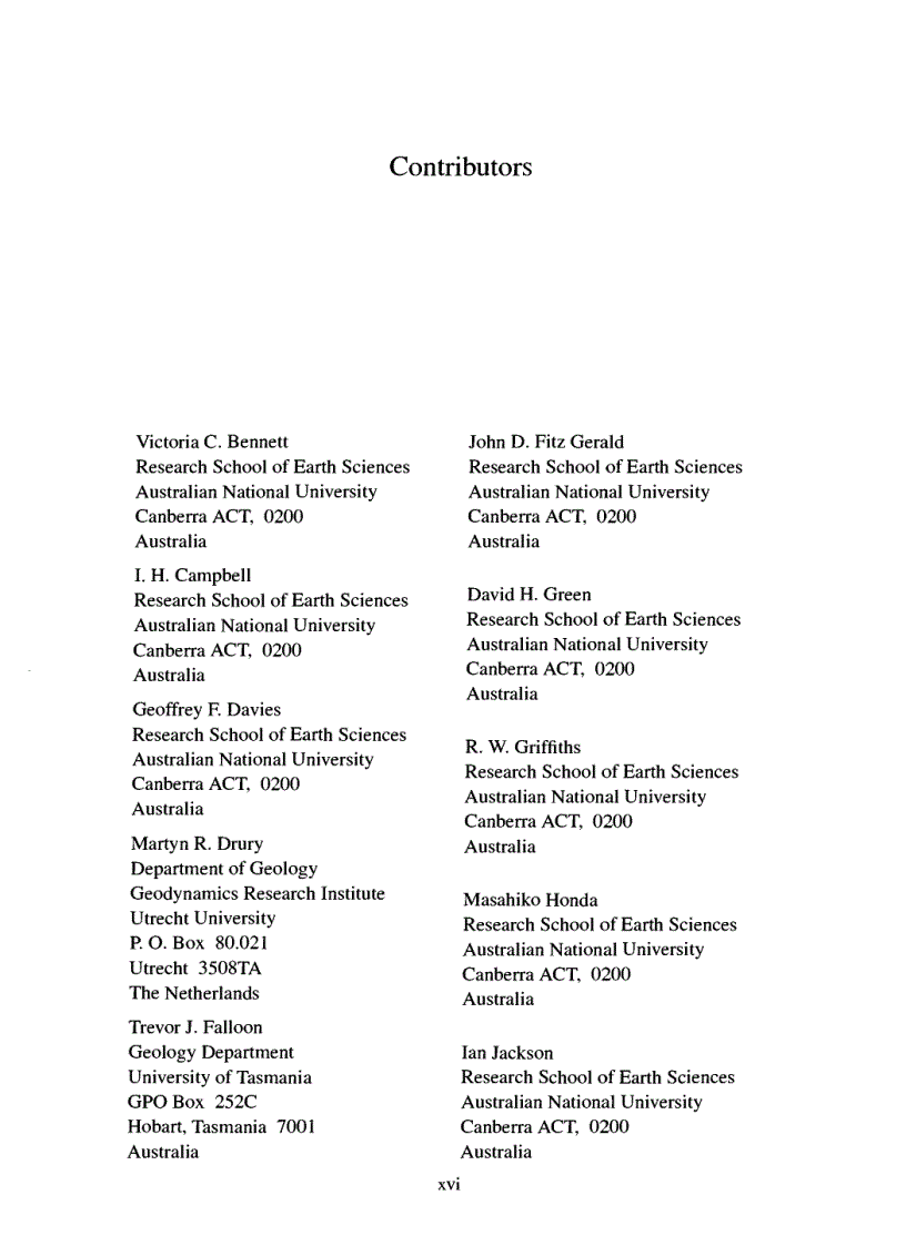 image for page The Earth s Mantle Composition