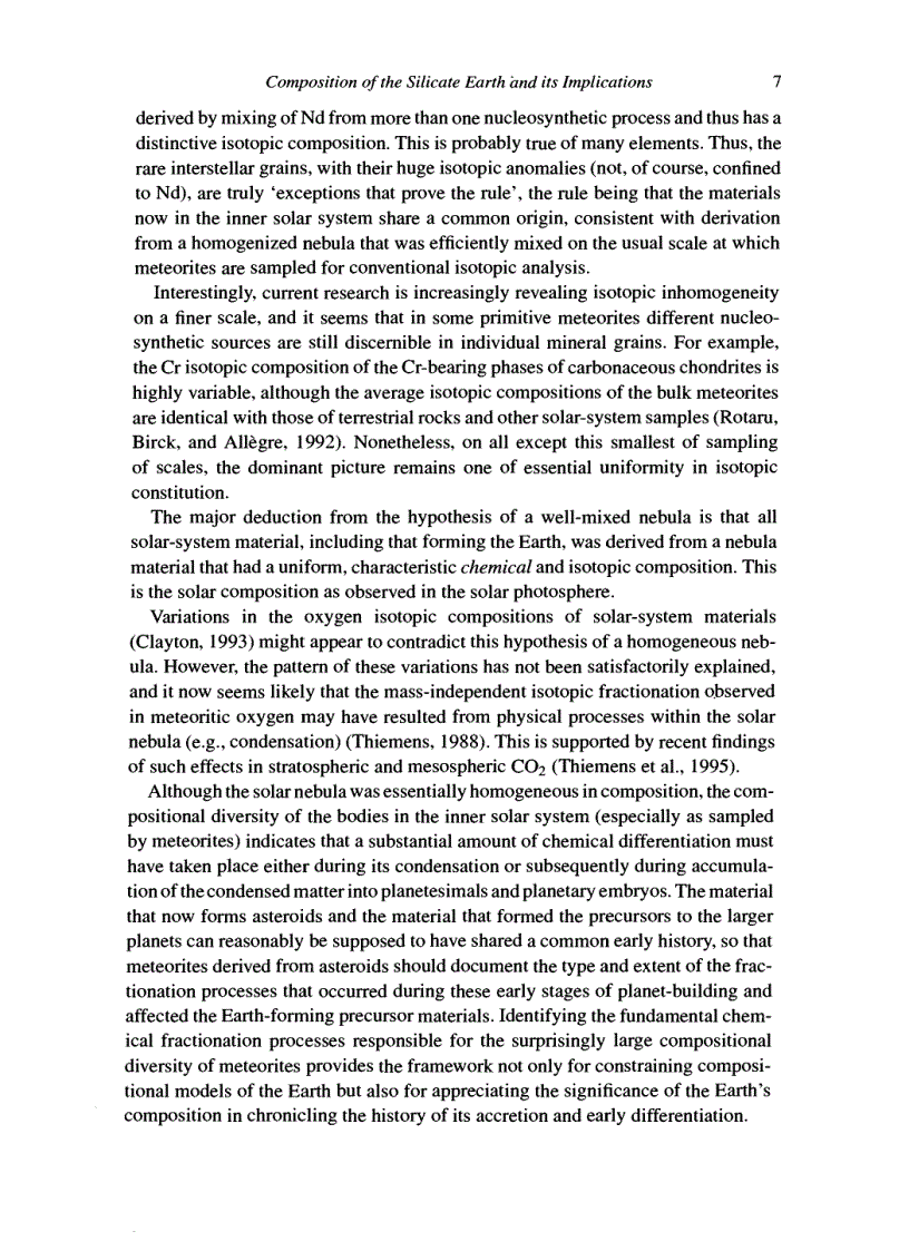 image for page The Earth s Mantle Composition