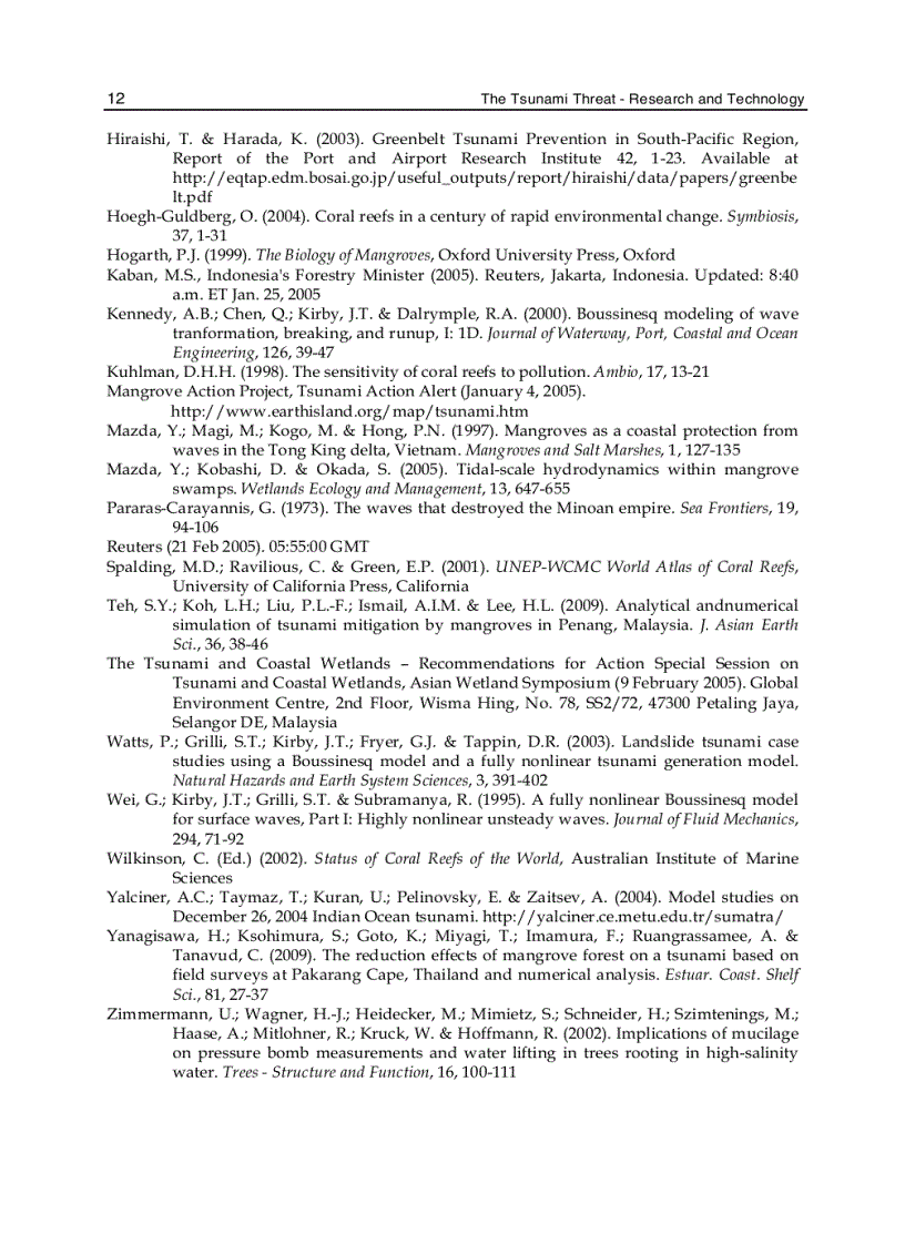 image for page The Tsunami Threat Research and Technology