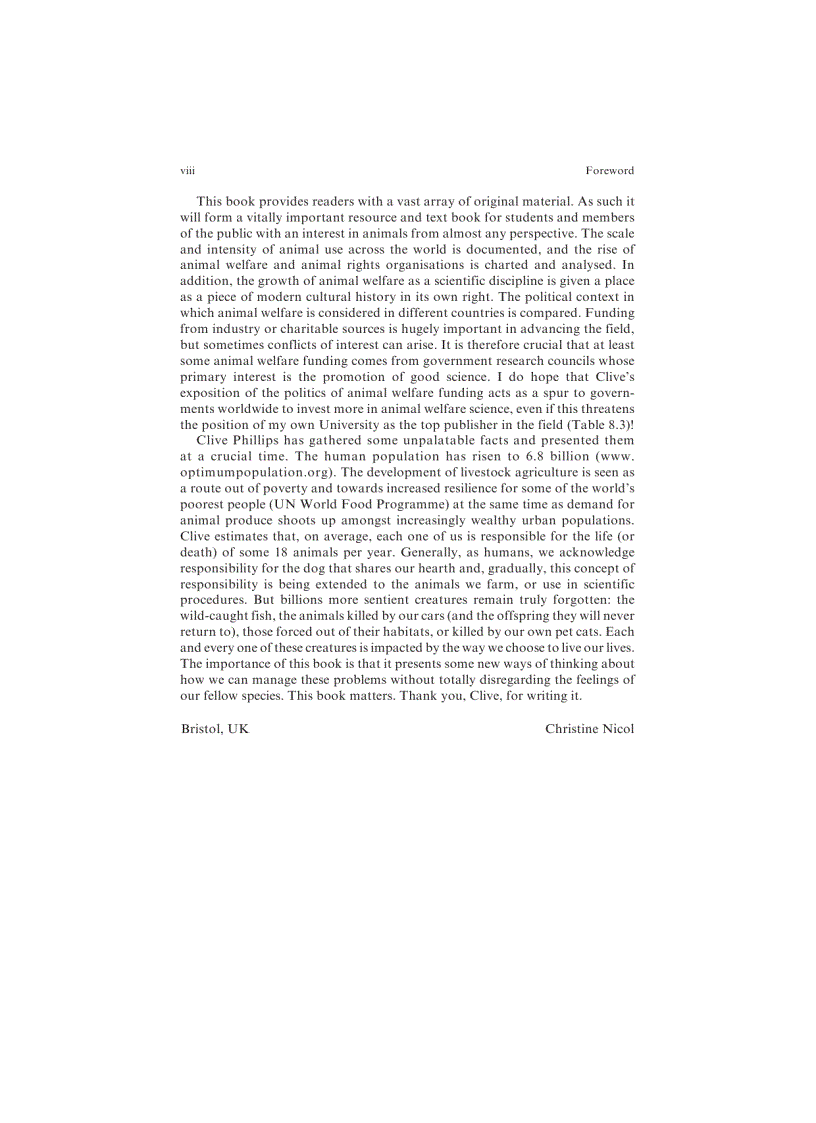 image for page The Welfare of Animals The Silent Majority