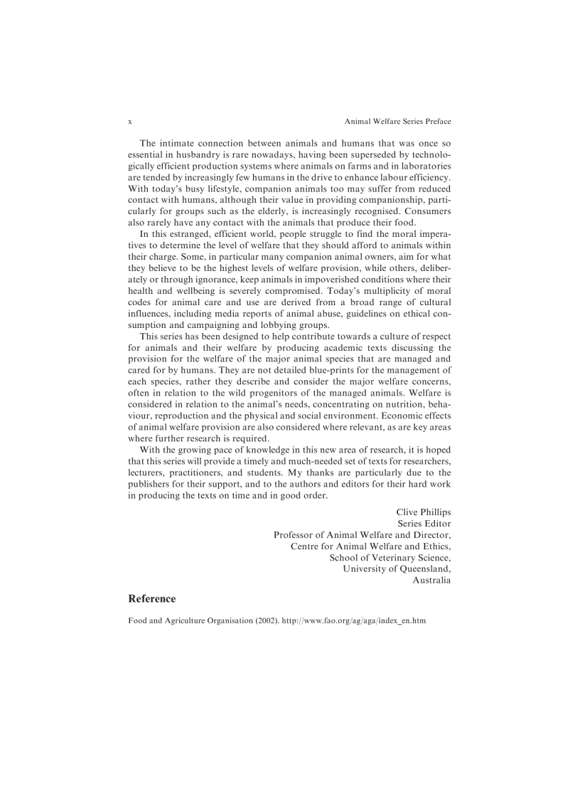 image for page The Welfare of Animals The Silent Majority