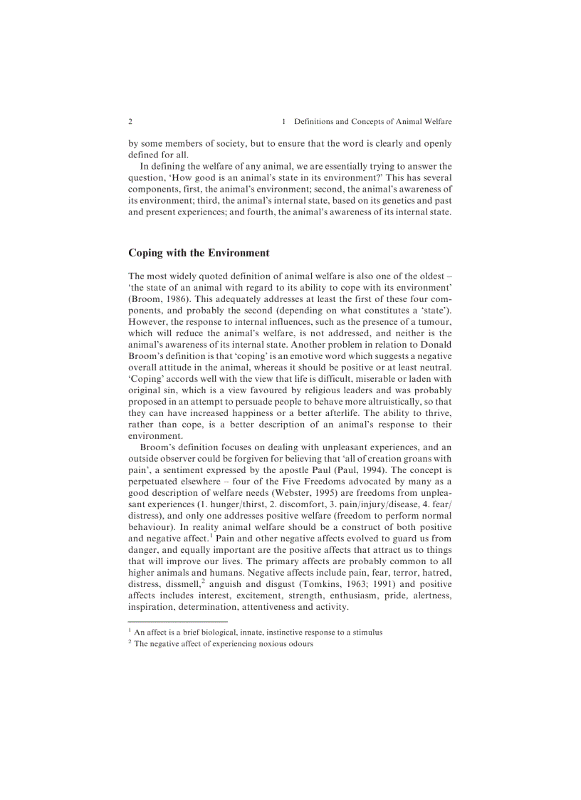 image for page The Welfare of Animals The Silent Majority