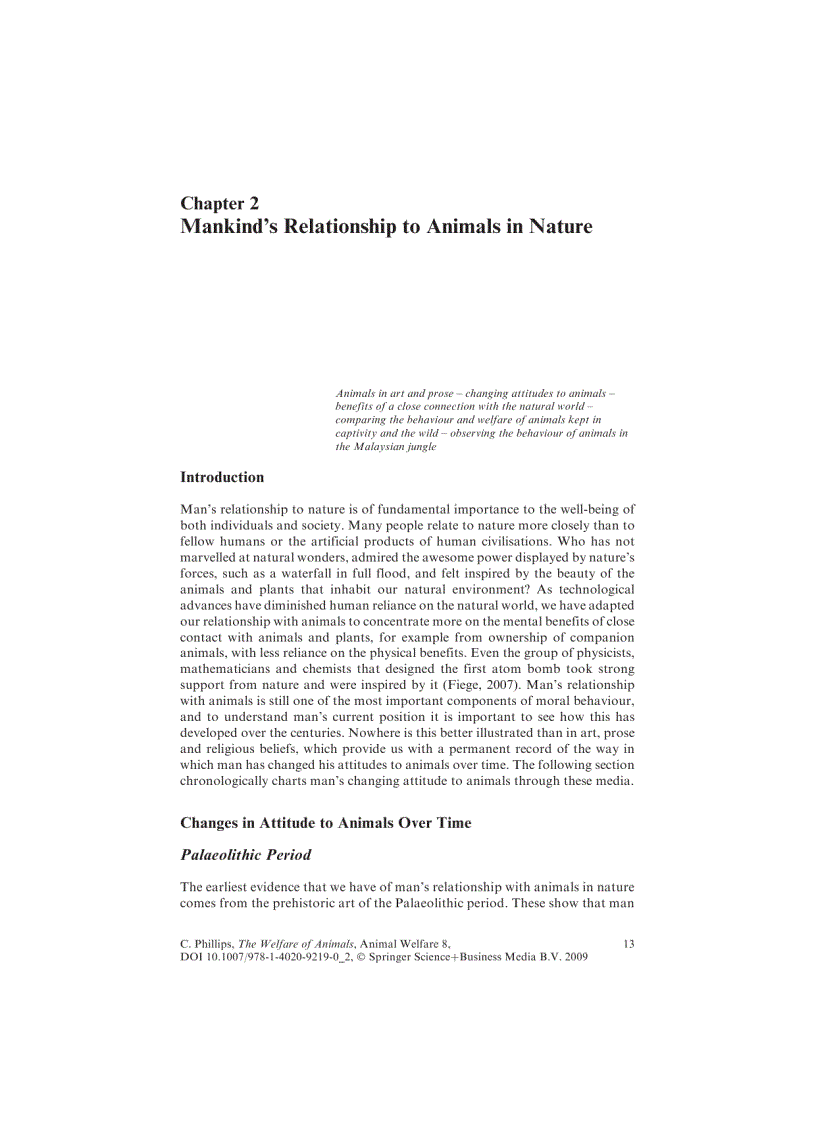 image for page The Welfare of Animals The Silent Majority