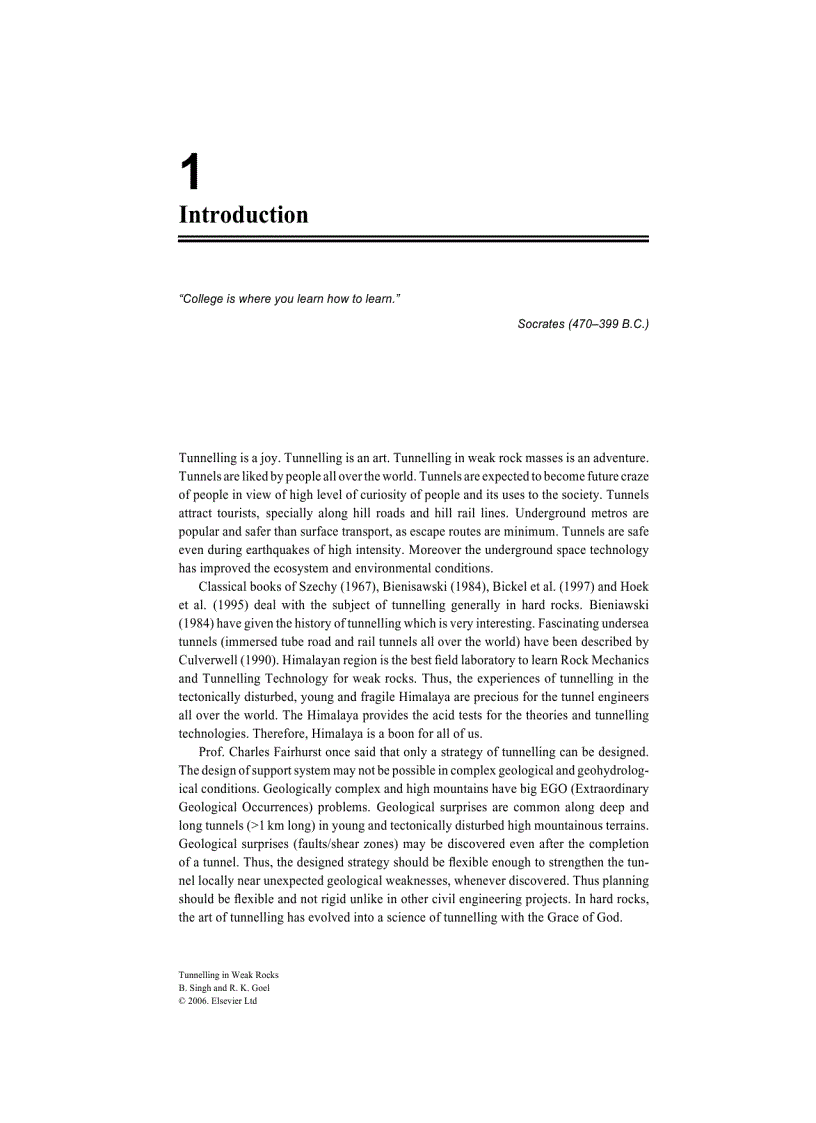 image for page Tunneling in Weak Rock