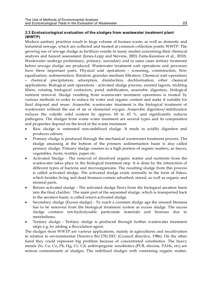 image for page Waste Water Evaluation and Management