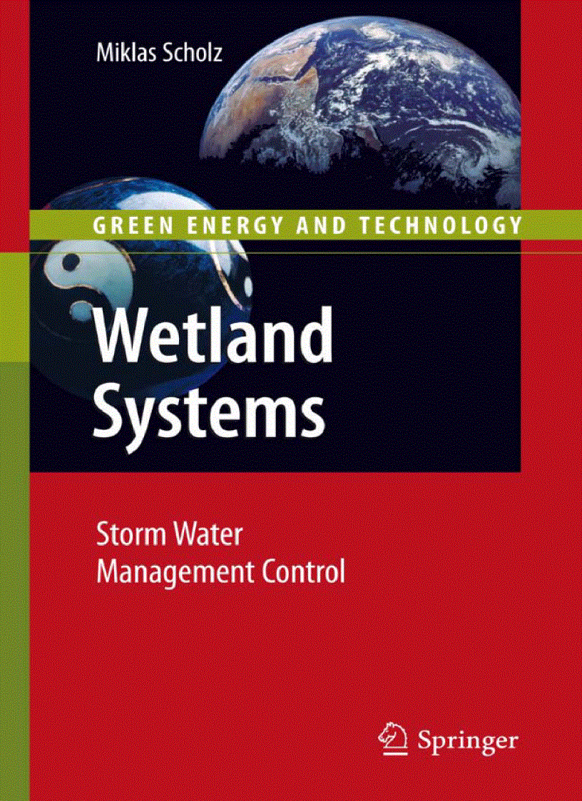Wetland Systems Storm Water Management Control