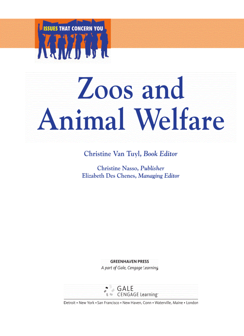 image for page Zoos and Animal Welfare Issues That Concern You