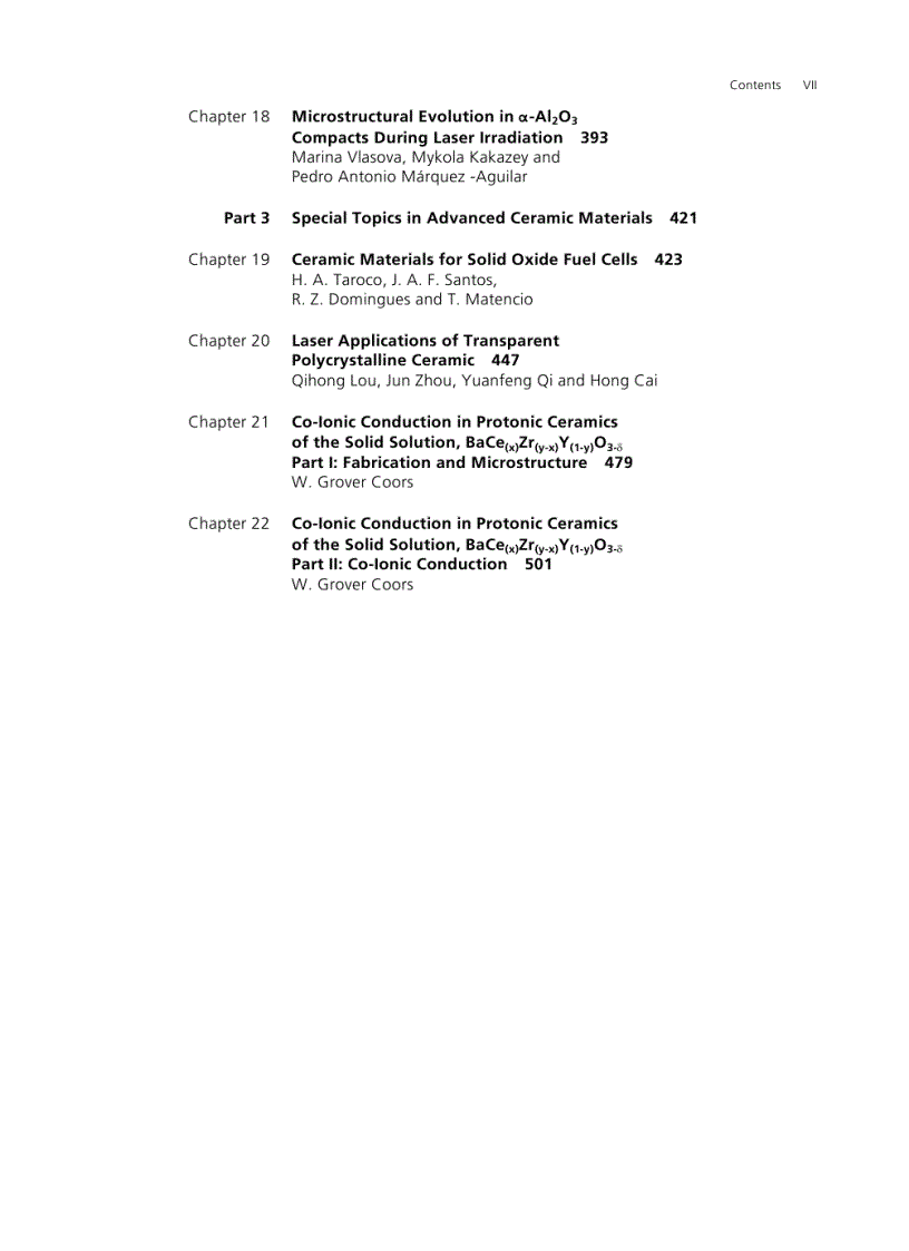 image for page Advances in Ceramics Synthesis and Characterization Processing and Specific Applications