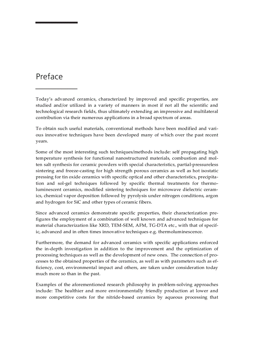 image for page Advances in Ceramics Synthesis and Characterization Processing and Specific Applications