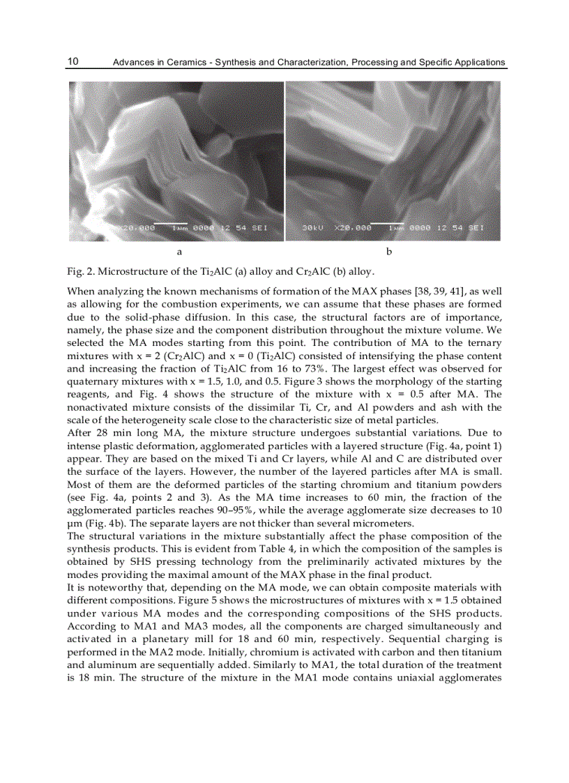 image for page Advances in Ceramics Synthesis and Characterization Processing and Specific Applications
