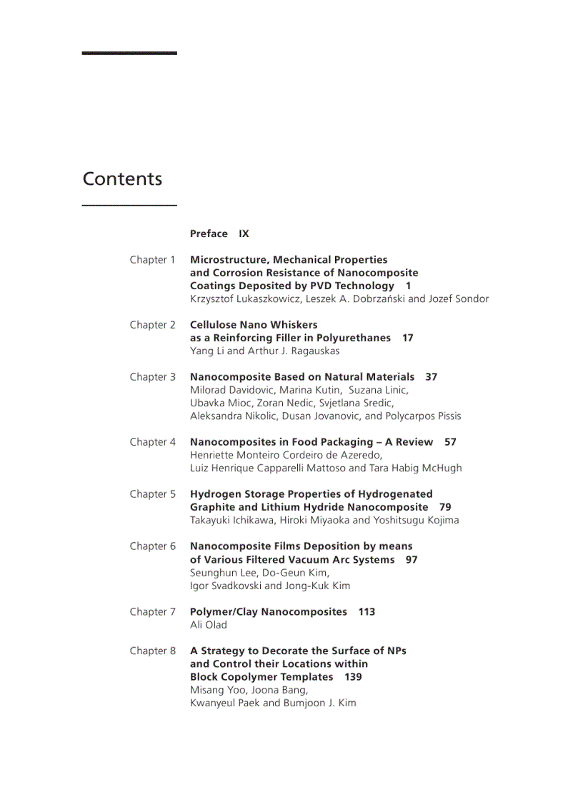 image for page Advances in Diverse Industrial Applications of Nanocomposites