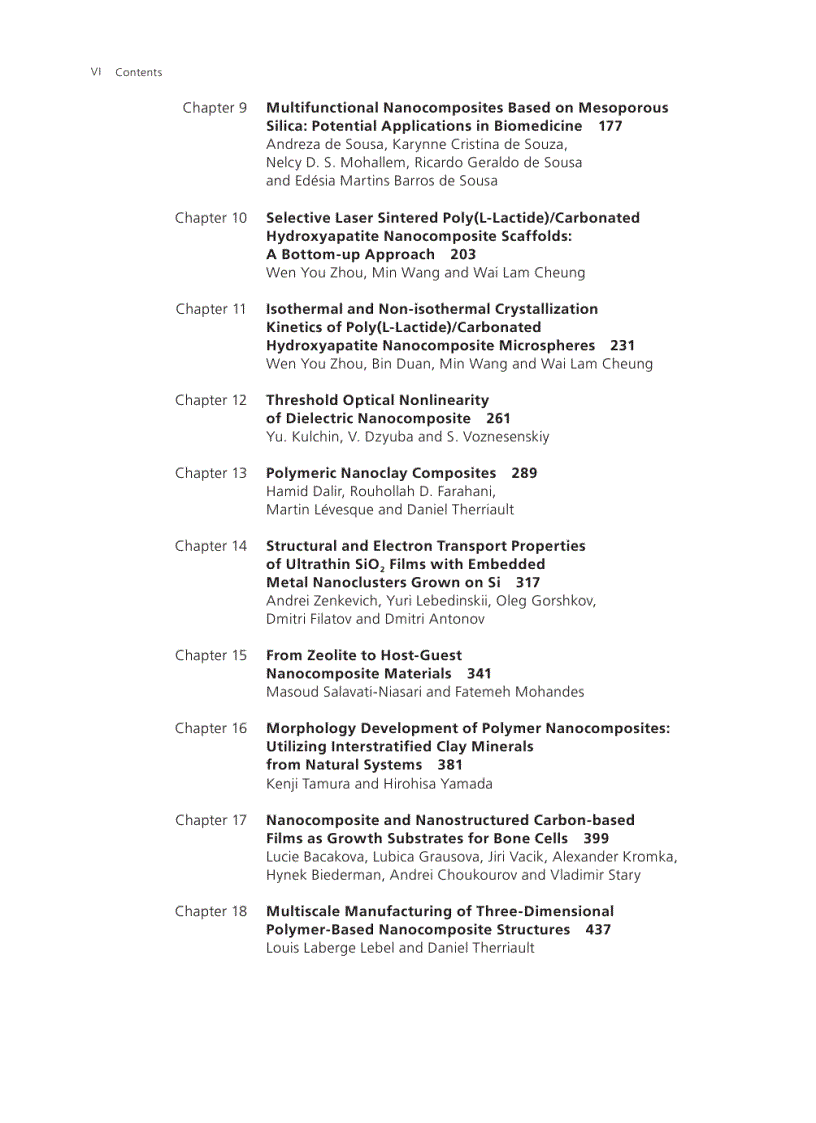 image for page Advances in Diverse Industrial Applications of Nanocomposites