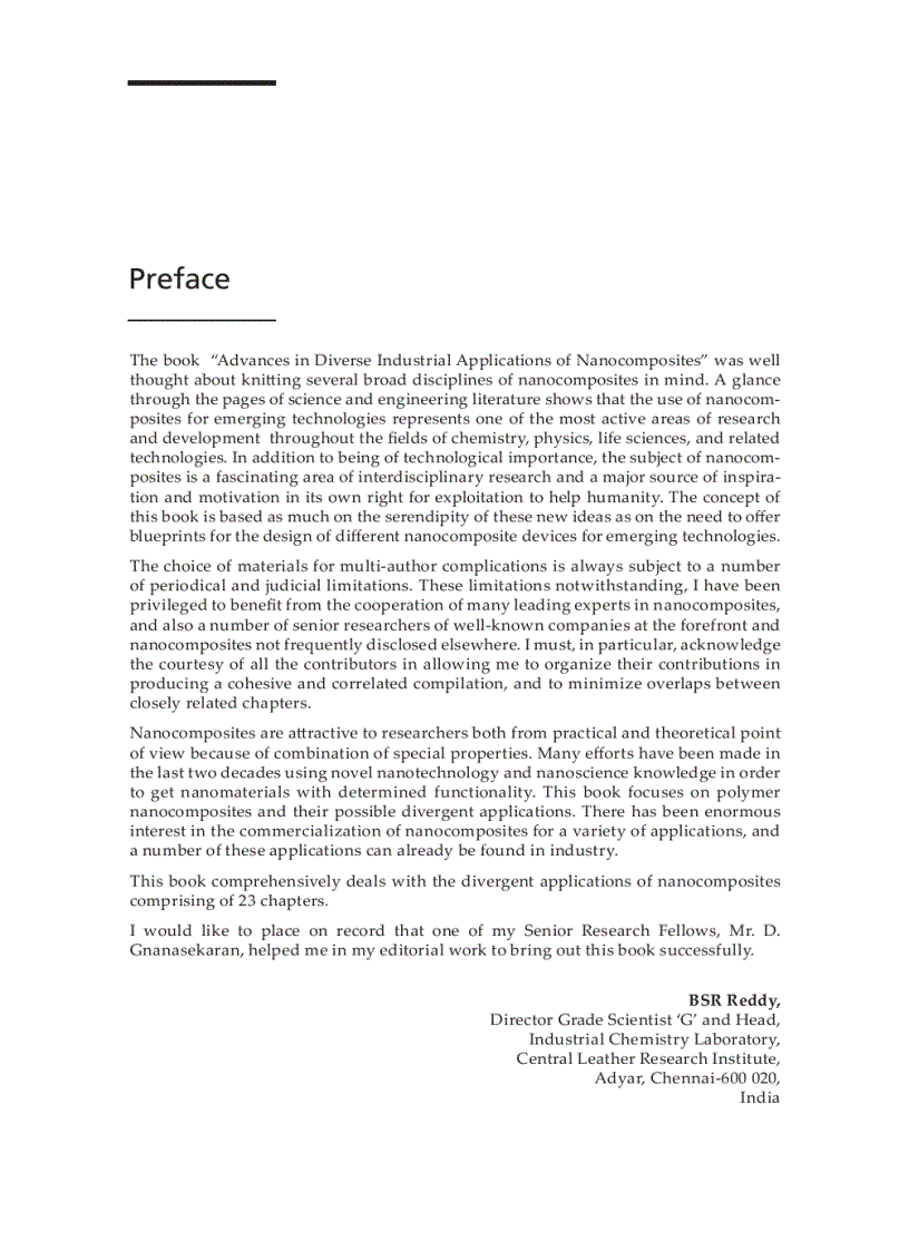 image for page Advances in Diverse Industrial Applications of Nanocomposites