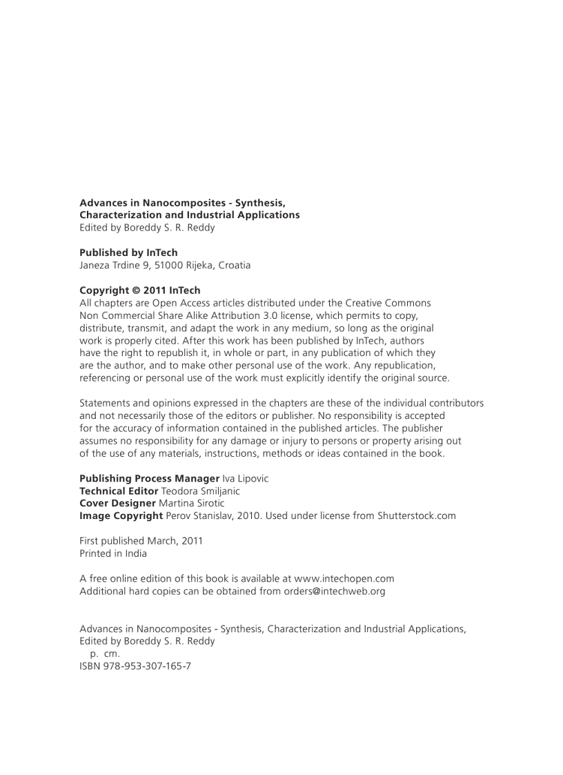 image for page Advances in Nanocomposites Synthesis Characterization and Industrial Applications