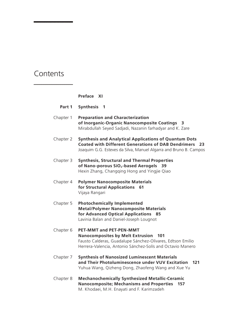 image for page Advances in Nanocomposites Synthesis Characterization and Industrial Applications