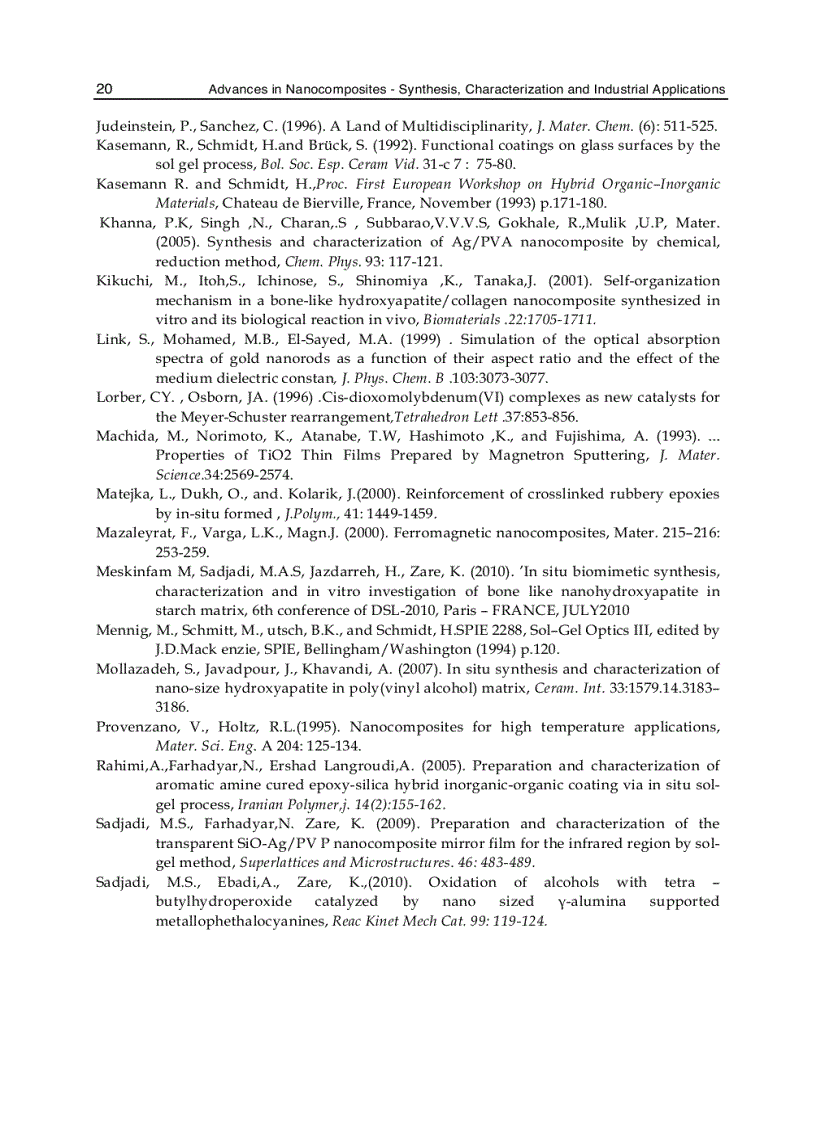 image for page Advances in Nanocomposites Synthesis Characterization and Industrial Applications
