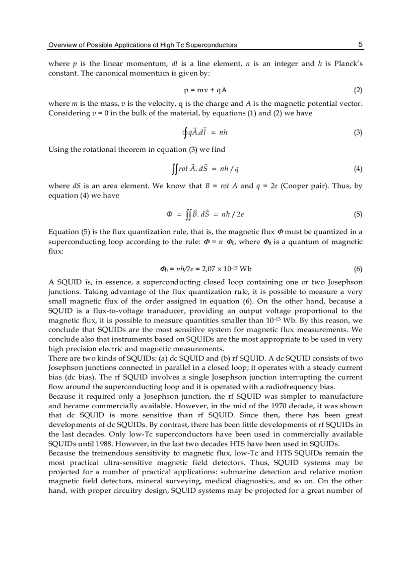 image for page Applications of High Tc Superconductivity