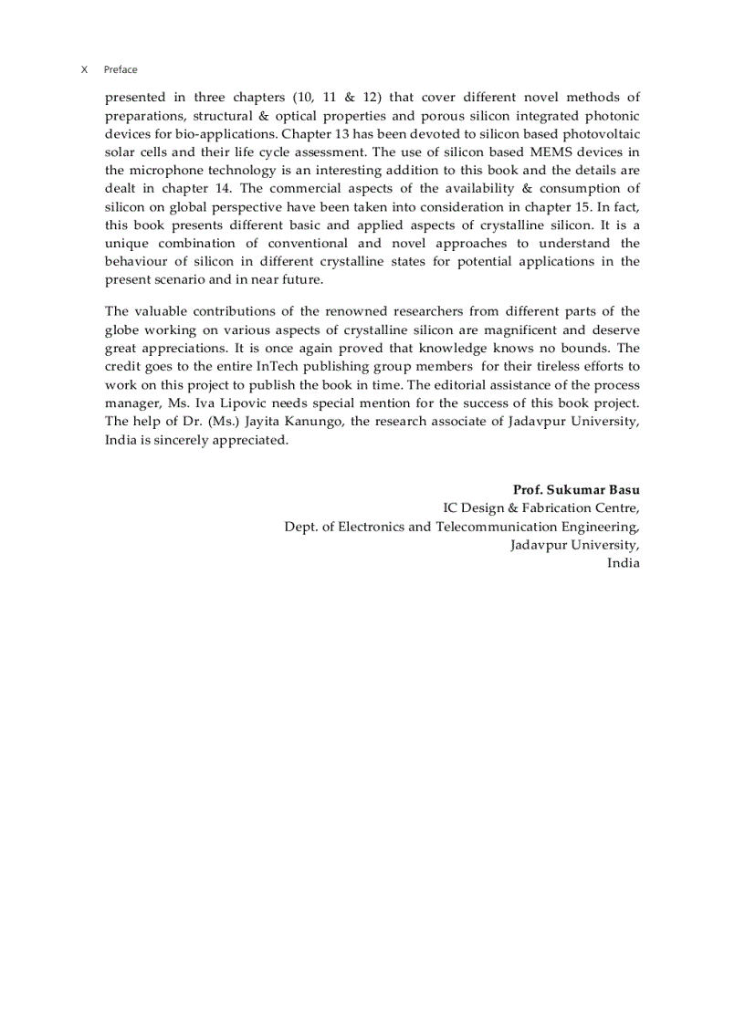 image for page Crystalline Silicon Properties and Uses