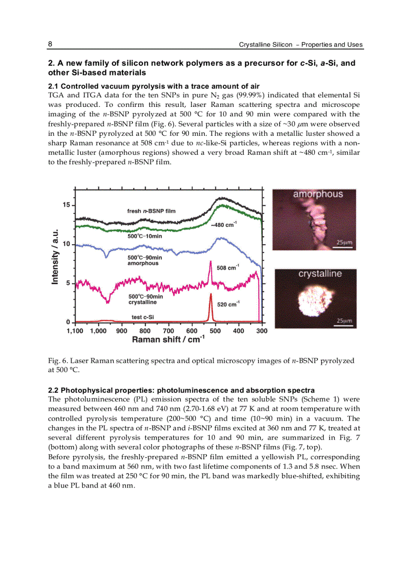 image for page Crystalline Silicon Properties and Uses