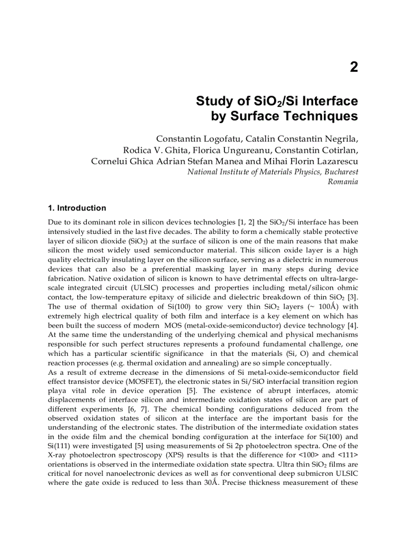 image for page Crystalline Silicon Properties and Uses