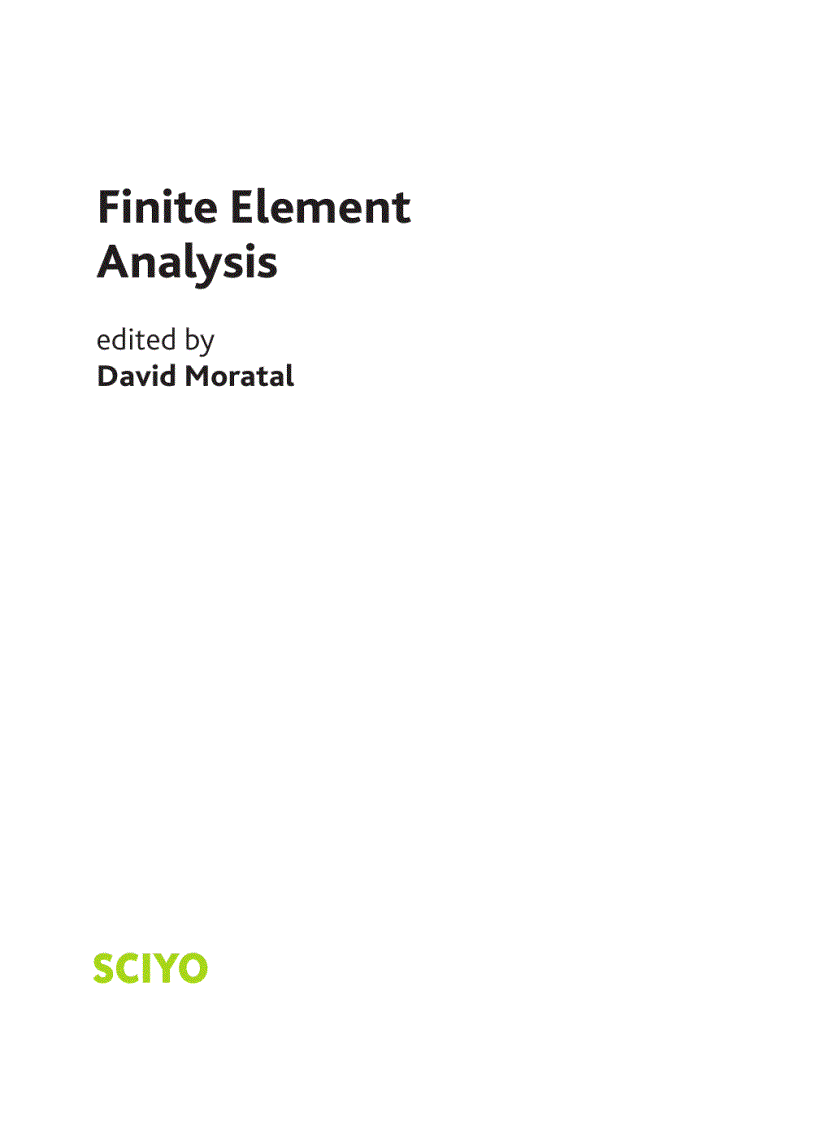 image for page Finite Element Analysis