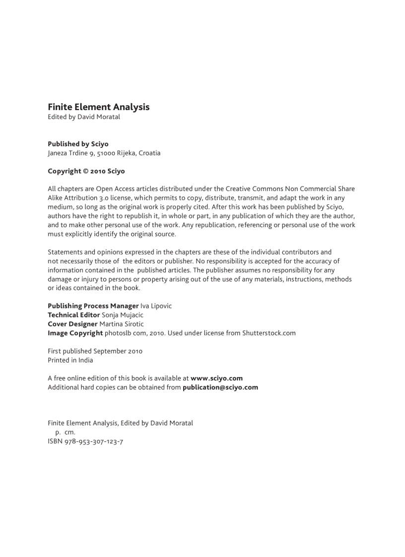 image for page Finite Element Analysis