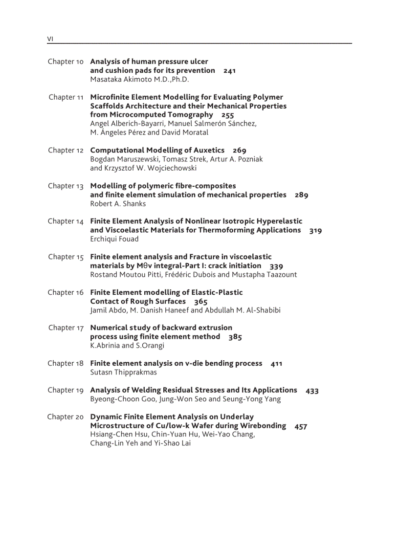 image for page Finite Element Analysis