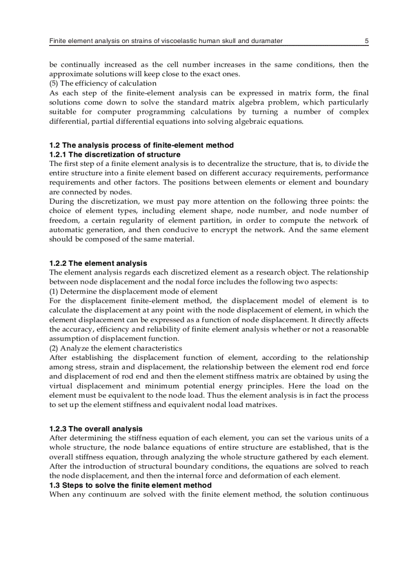 image for page Finite Element Analysis