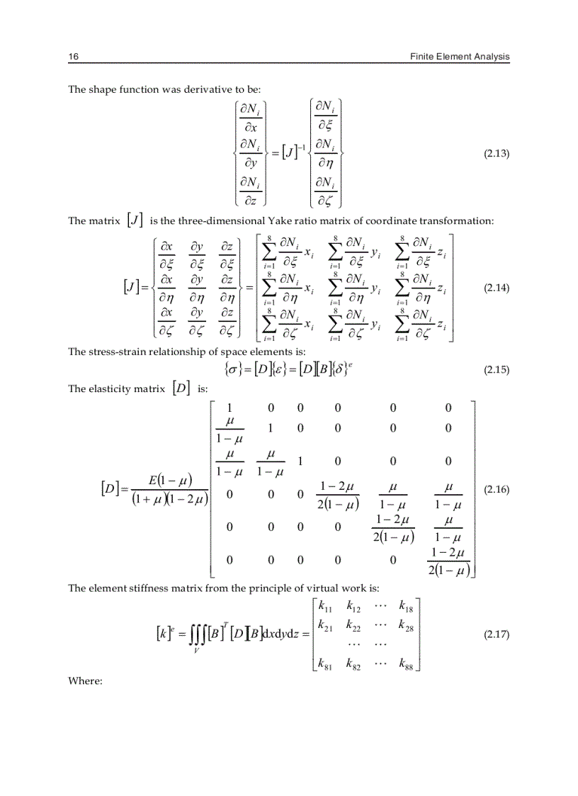 image for page Finite Element Analysis