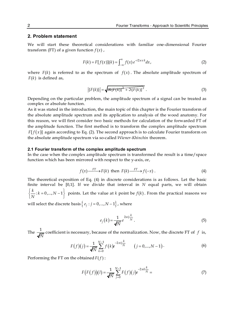 image for page Fourier Transforms Approach to Scientific Principles