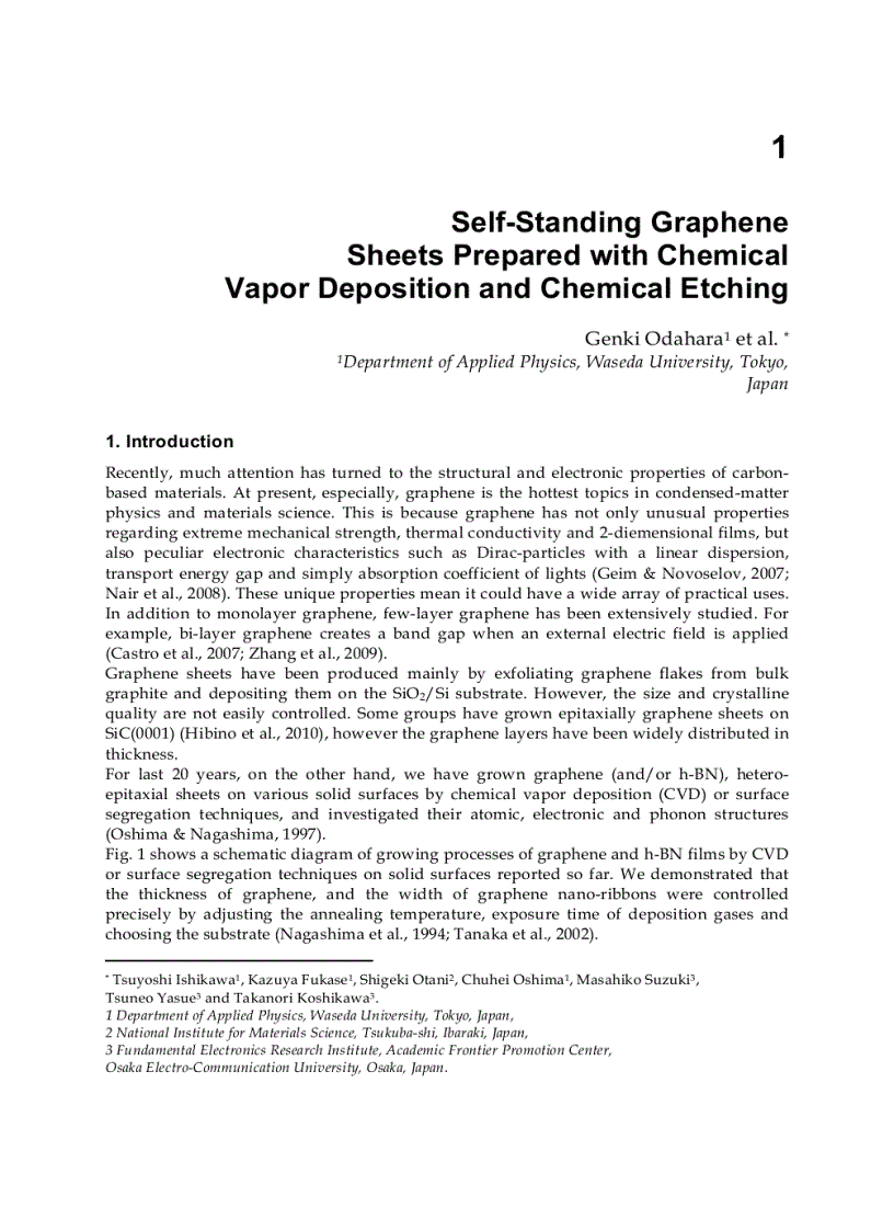 image for page Graphene Synthesis Characterization Properties and Applications