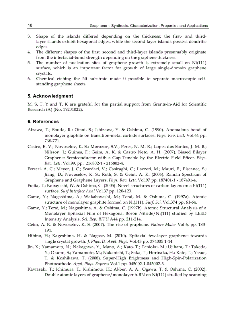 image for page Graphene Synthesis Characterization Properties and Applications