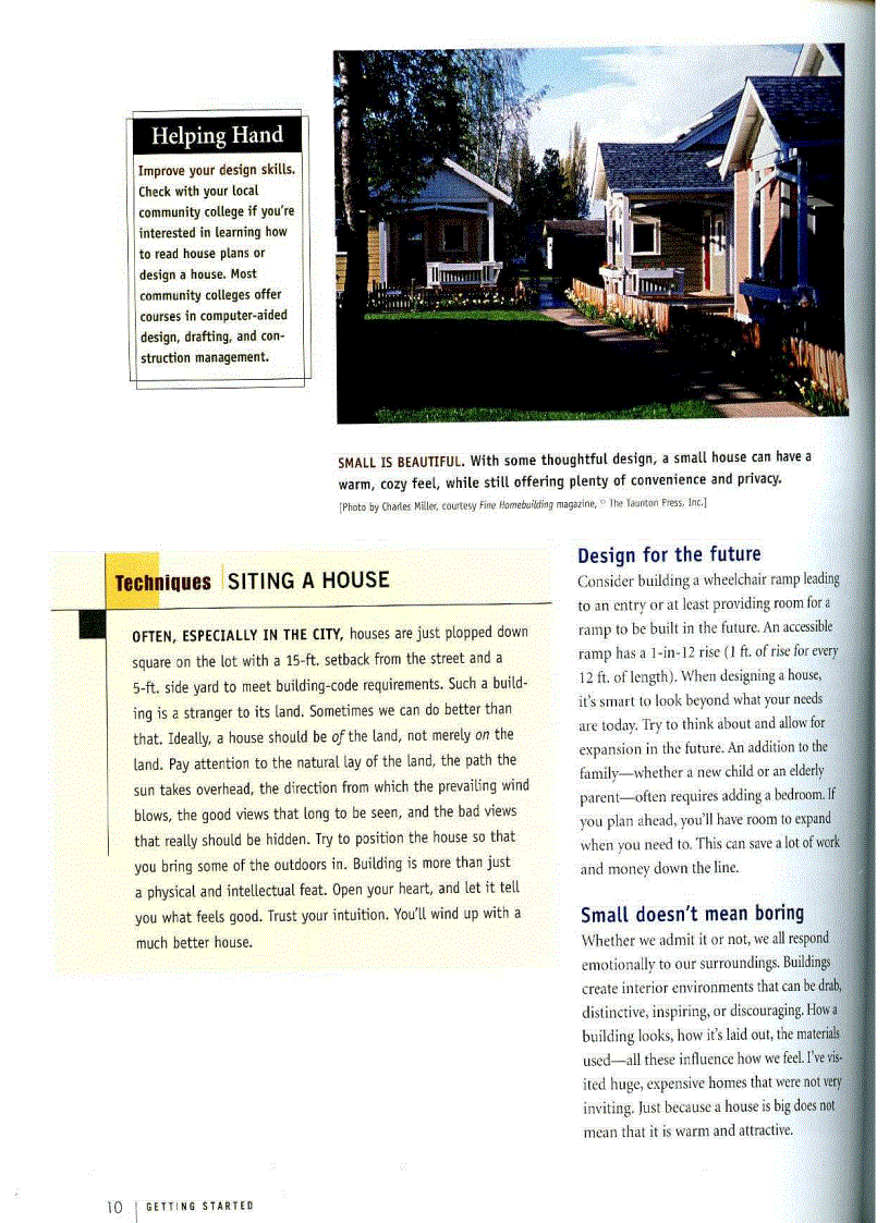 image for page Habitat for Humanity How to Build a House