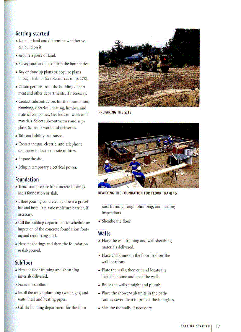 image for page Habitat for Humanity How to Build a House