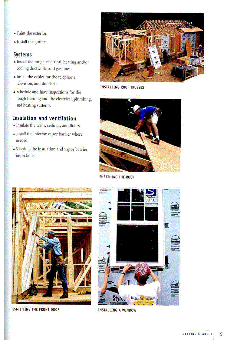 image for page Habitat for Humanity How to Build a House