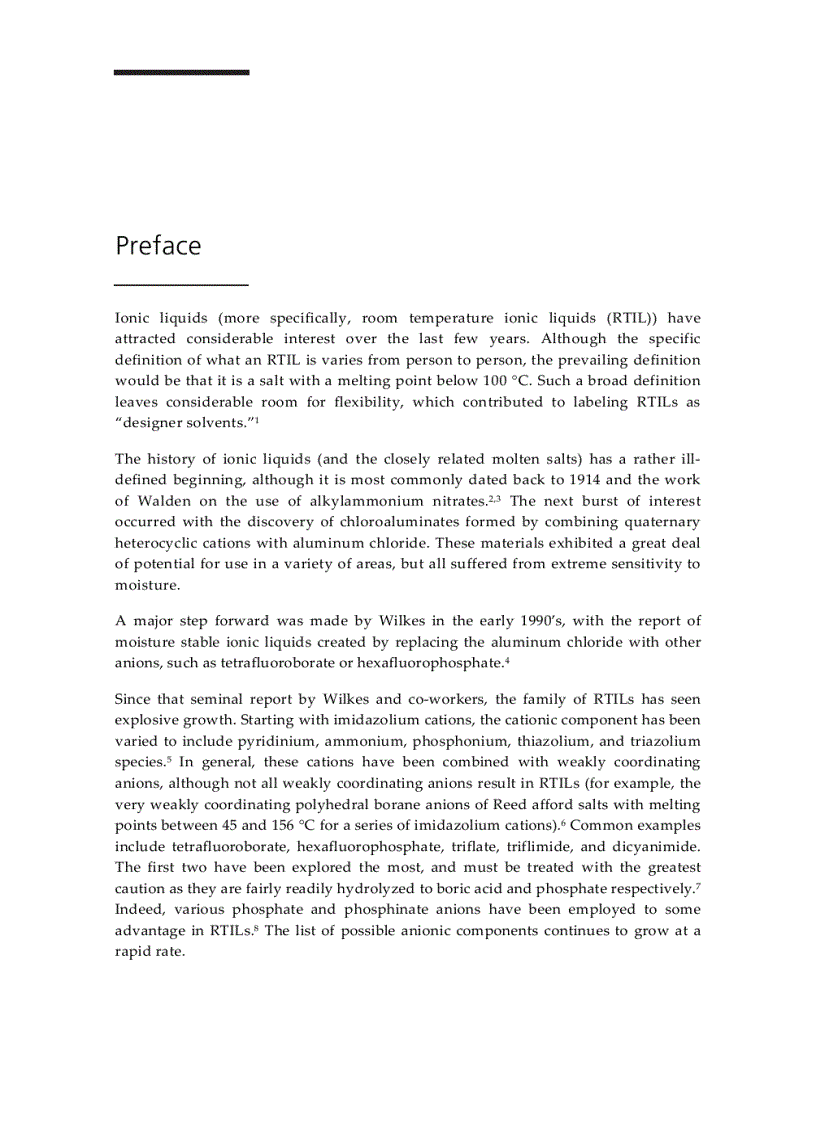 image for page Ionic Liquids Classes and Properties