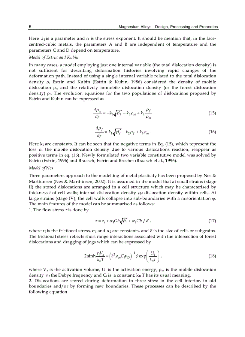 image for page Magnesium Alloys Design Processing and Properties