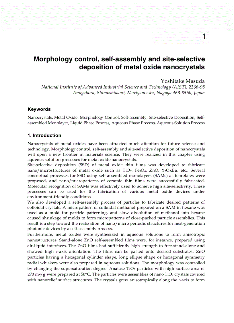 image for page Nanocrystals