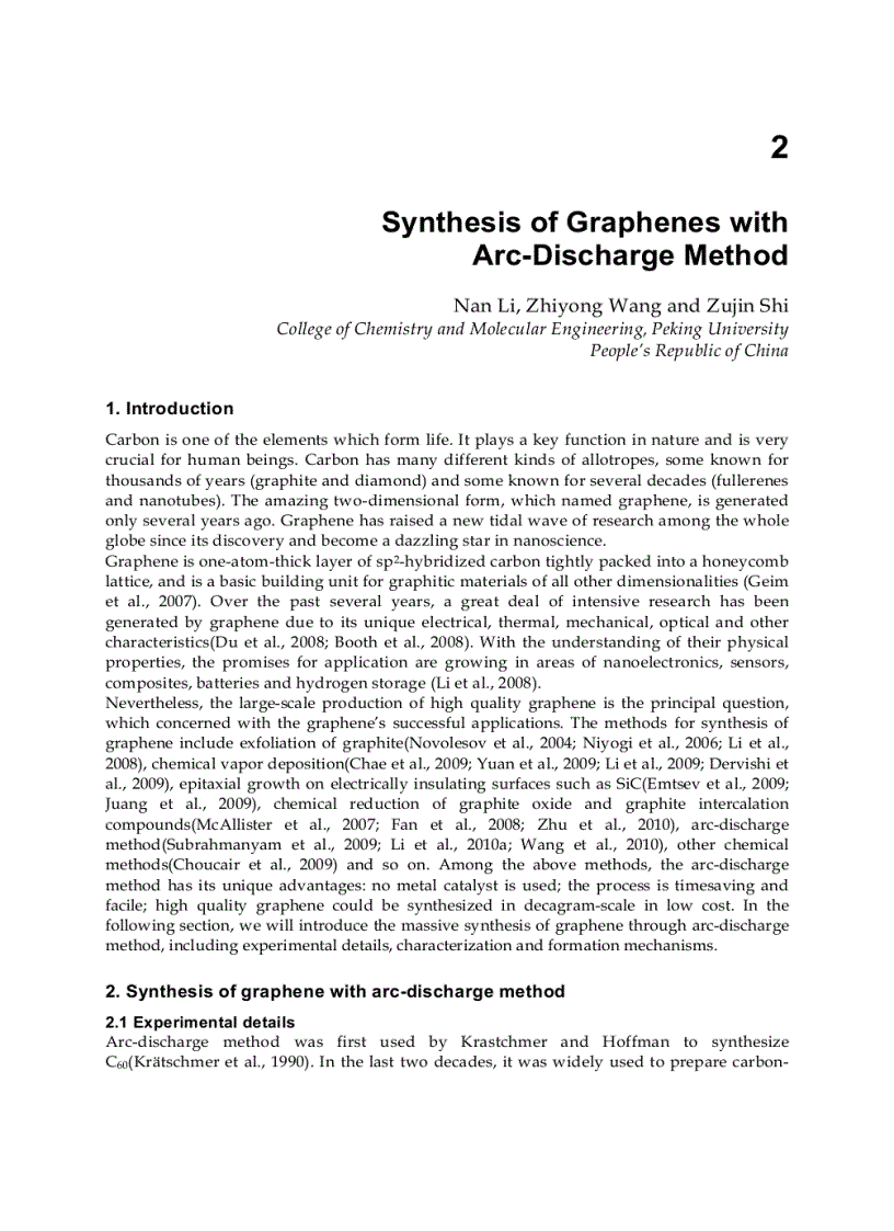 image for page Physics and Applications of Graphene Experiments
