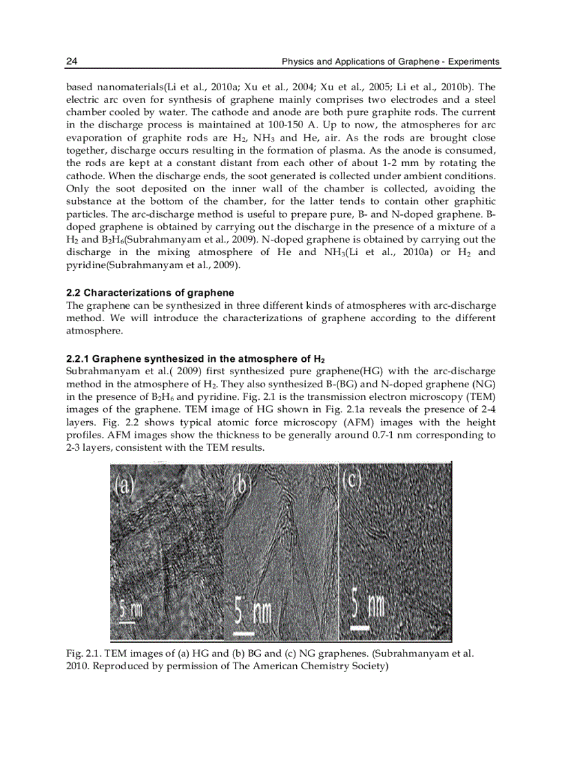 image for page Physics and Applications of Graphene Experiments