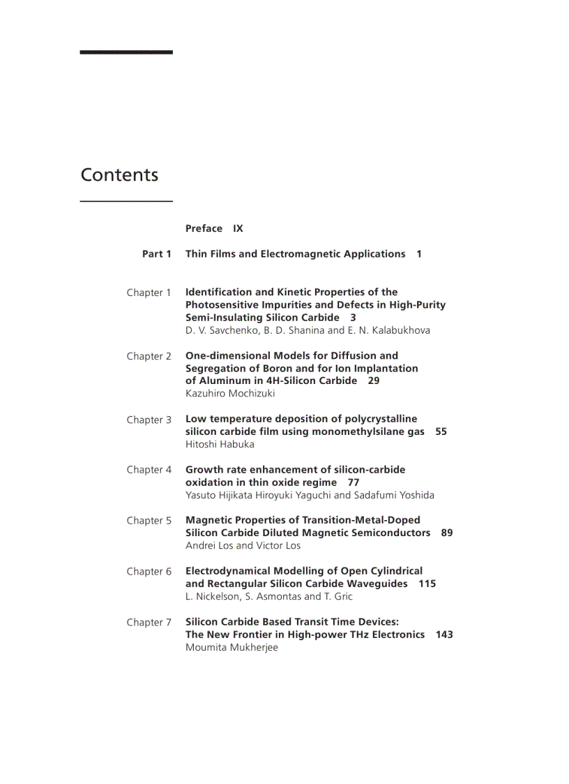 image for page Properties and Applications of Silicon Carbide